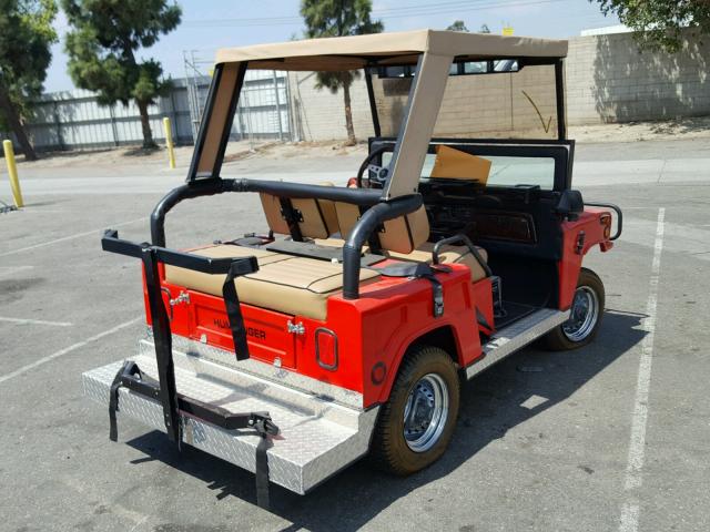 1U9ES1111XR071014 - 1999 MISC 4WHLD CART Կարմիր լուսանկար 4