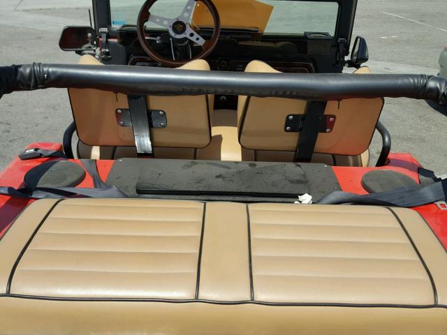 1U9ES1111XR071014 - 1999 MISC 4WHLD CART Կարմիր լուսանկար 6