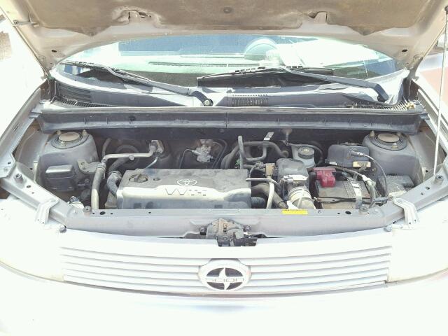 JTLKT324254009000 - 2005 TOYOTA SCION GRAY photo 7