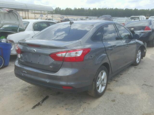 1FADP3F28DL112658 - 2013 FORD FOCUS SE GRAY photo 4