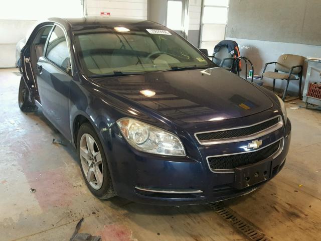 1G1ZH57B094114812 - 2009 CHEVROLET MALIBU 1LT BLUE photo 1