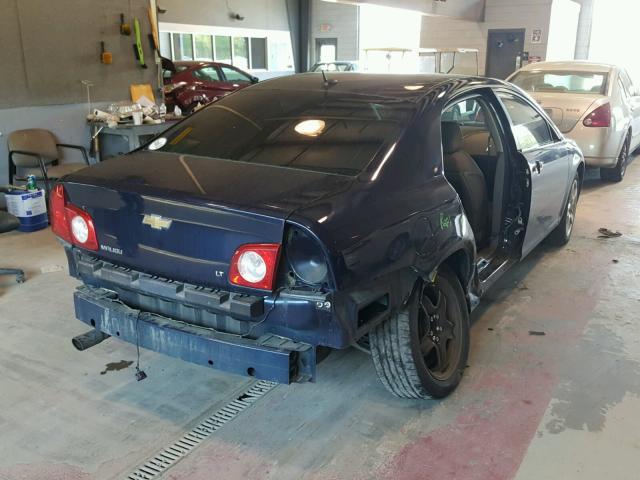 1G1ZH57B094114812 - 2009 CHEVROLET MALIBU 1LT BLUE photo 4