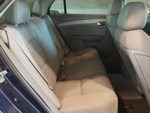 1G1ZH57B094114812 - 2009 CHEVROLET MALIBU 1LT BLUE photo 6