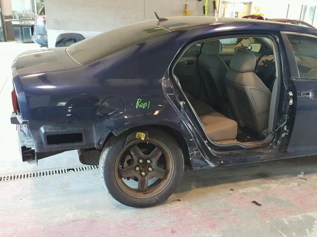 1G1ZH57B094114812 - 2009 CHEVROLET MALIBU 1LT BLUE photo 9