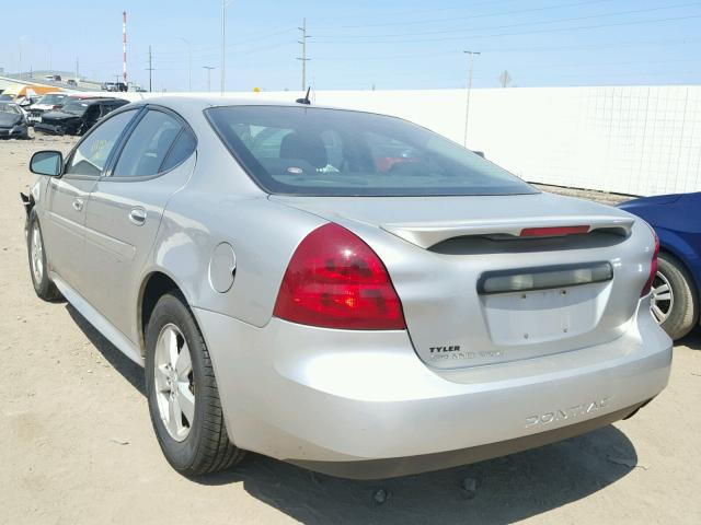 2G2WP552981117769 - 2008 PONTIAC GRAND PRIX SILVER photo 3