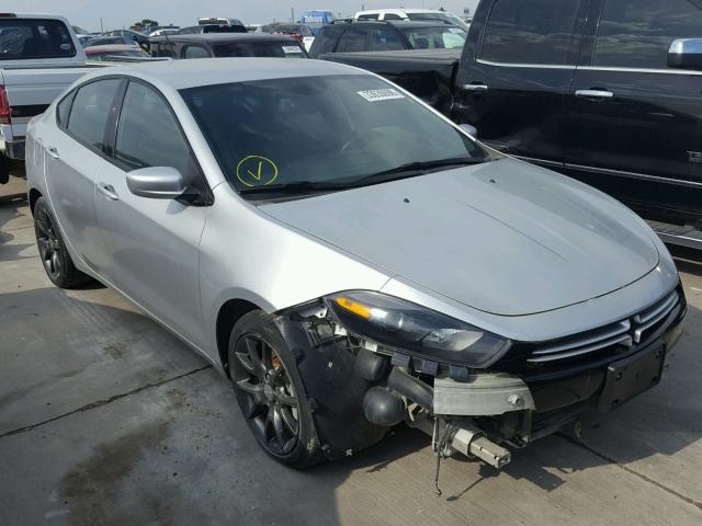 1C3CDFBAXDD103200 - 2013 DODGE DART SXT SILVER photo 1