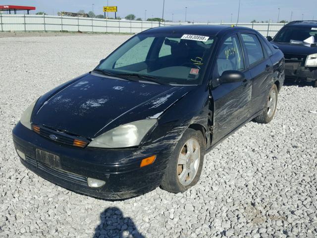 1FAFP38333W191507 - 2003 FORD FOCUS ZTS BLACK photo 2