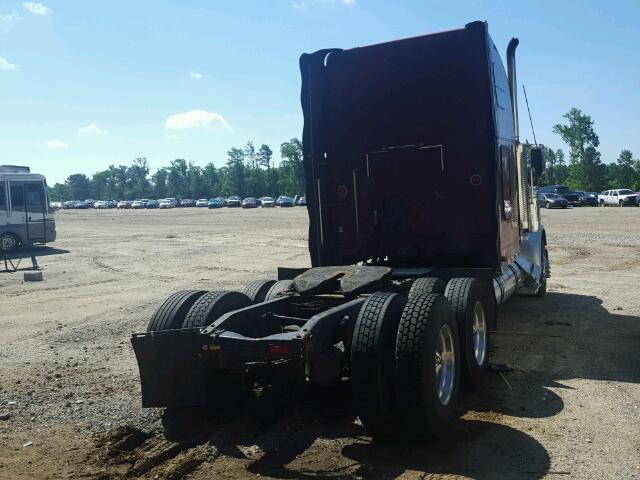 1FUJAPAV95DV50259 - 2005 FREIGHTLINER CONVENTION MAROON photo 4