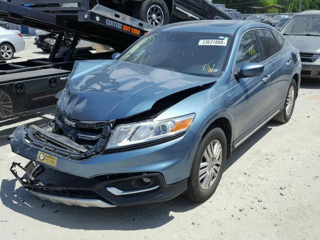 5J6TF3H59FL000514 - 2015 HONDA CROSSTOUR ლურჯი ფოტო 2