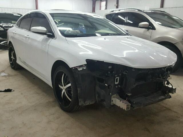 1C3CCCAB8FN632833 - 2015 CHRYSLER 200 LIMITE WHITE photo 1