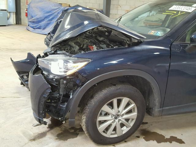 JM3KE4CY1G0625186 - 2016 MAZDA CX-5 TOURI BLUE photo 9