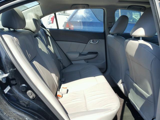 19XFB2F94CE009978 - 2012 HONDA CIVIC EXL BLACK photo 6