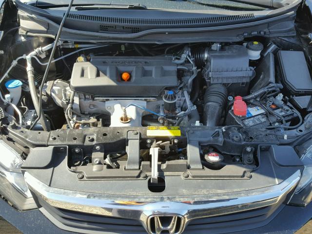 19XFB2F94CE009978 - 2012 HONDA CIVIC EXL BLACK photo 7