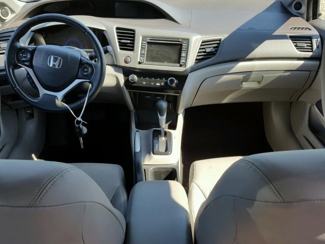 19XFB2F94CE009978 - 2012 HONDA CIVIC EXL BLACK photo 9