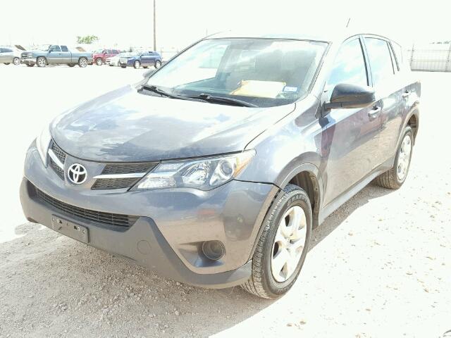 2T3BFREV6DW032176 - 2013 TOYOTA RAV4 LE CHARCOAL photo 2