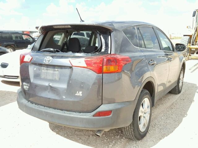 2T3BFREV6DW032176 - 2013 TOYOTA RAV4 LE Grafit foto 4