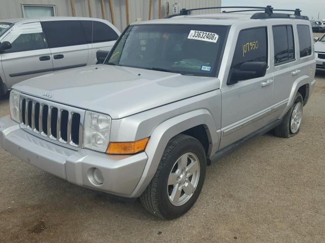 1J8HH48PX7C547556 - 2007 JEEP COMMANDER ვერცხლისფერი ფოტო 2