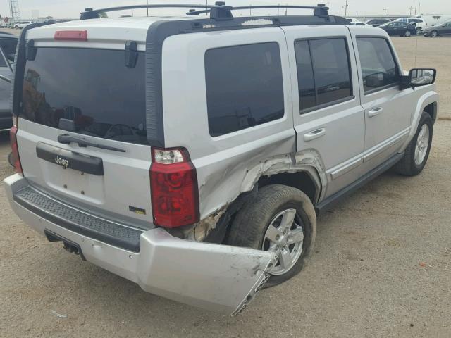 1J8HH48PX7C547556 - 2007 JEEP COMMANDER ვერცხლისფერი ფოტო 4