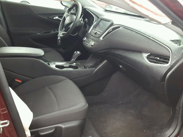 1G1ZB5ST7GF274723 - 2016 CHEVROLET MALIBU LS MAROON photo 5