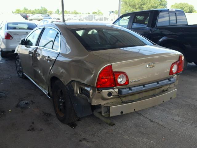 1G1ZG57B18F204489 - 2008 CHEVROLET MALIBU LS 金色 照片 3