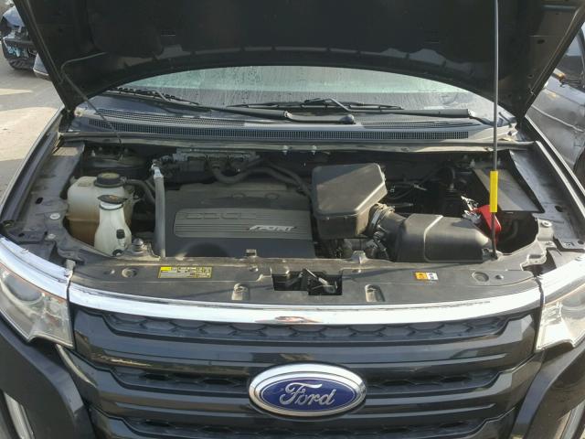 2FMDK3AK8DBE30775 - 2013 FORD EDGE SPORT BLACK photo 7