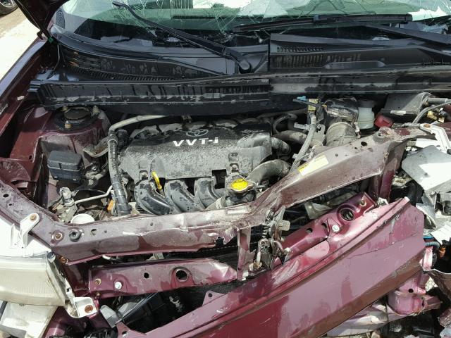 JTLKT324850203005 - 2005 TOYOTA SCION XB MAROON photo 7