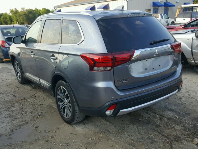 JA4AD3A38JZ013511 - 2018 MITSUBISHI OUTLANDER GRAY photo 3