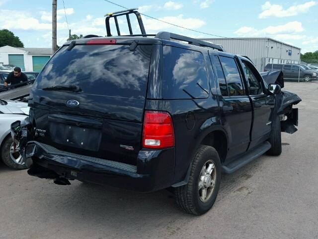 1FMZU73E35UB17255 - 2005 FORD EXPLORER X BLACK photo 4