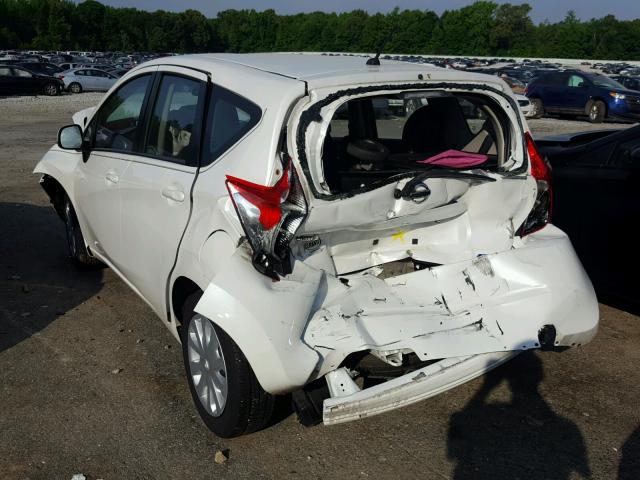 3N1CE2CP5EL403388 - 2014 NISSAN VERSA NOTE WHITE photo 3