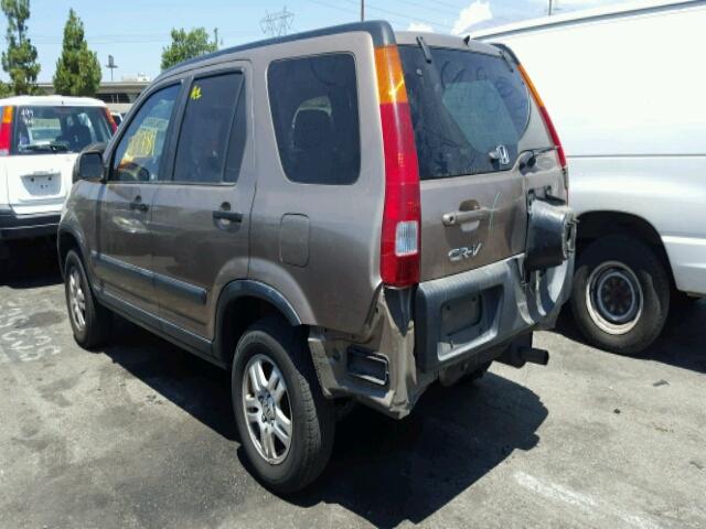 JHLRD78863C035128 - 2003 HONDA CR-V EX BROWN photo 3