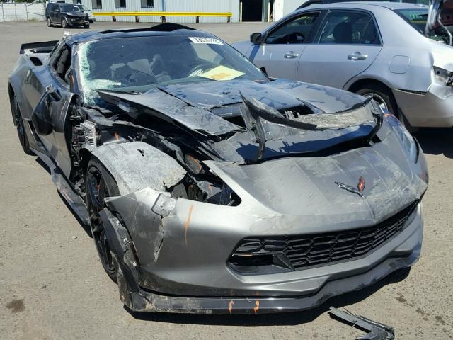 1G1YT2D64F5603753 - 2015 CHEVROLET CORVETTE S GRAY photo 1