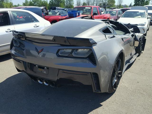 1G1YT2D64F5603753 - 2015 CHEVROLET CORVETTE S GRAY photo 4