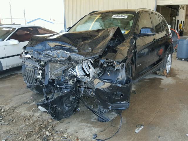 5UXWZ7C59H0T43710 - 2017 BMW X3 SDRIVE2 Қара фото 2