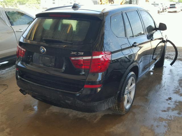 5UXWZ7C59H0T43710 - 2017 BMW X3 SDRIVE2 Қара фото 4