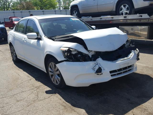 1HGCP2F8XBA142257 - 2011 HONDA ACCORD EXL WHITE photo 1