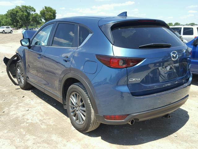 JM3KFACLXH0105148 - 2017 MAZDA CX-5 TOURI BLUE photo 3