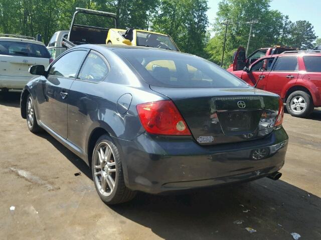 JTKDE177250062303 - 2005 TOYOTA SCION TC შავი ფოტო 3