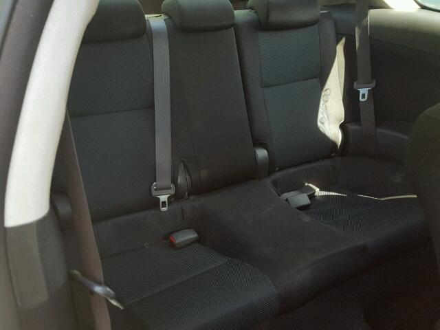 JTKDE177250062303 - 2005 TOYOTA SCION TC შავი ფოტო 6