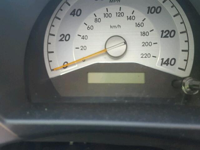 JTKDE177250062303 - 2005 TOYOTA SCION TC შავი ფოტო 8