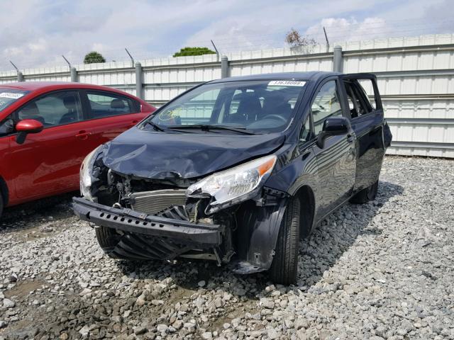 3N1CE2CP2EL381351 - 2014 NISSAN VERSA NOTE BLACK photo 2