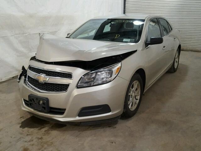 1G11A5SA4DF267755 - 2013 CHEVROLET MALIBU LS TAN photo 2
