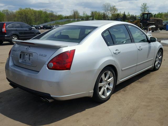 1N4BA41E77C859981 - 2007 NISSAN MAXIMA SE SILVER photo 4