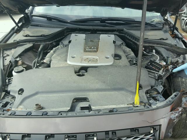 JN1BV7AP0EM675297 - 2014 INFINITI Q50 BASE Marrón foto 7