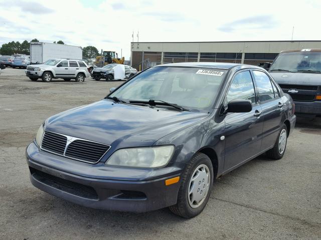 JA3AJ26E73U026493 - 2003 MITSUBISHI LANCER ES GRAY photo 2