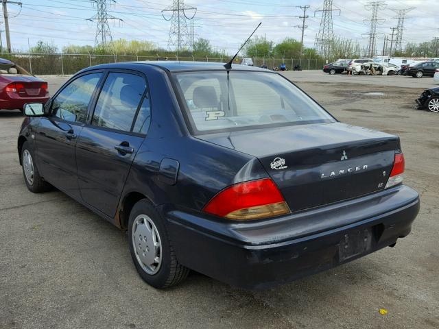 JA3AJ26E73U026493 - 2003 MITSUBISHI LANCER ES GRAY photo 3