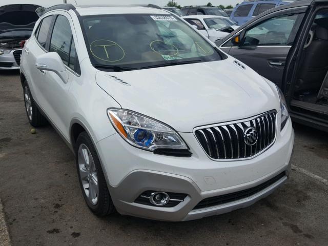 KL4CJCSB7FB049603 - 2015 BUICK ENCORE WHITE photo 1