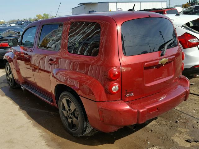 3GNDA13D28S577272 - 2008 CHEVROLET HHR LS ბურგუნდია ფოტო 3