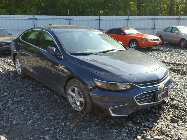 1G1ZB5ST4HF241499 - 2017 CHEVROLET MALIBU LS Mavi foto 1