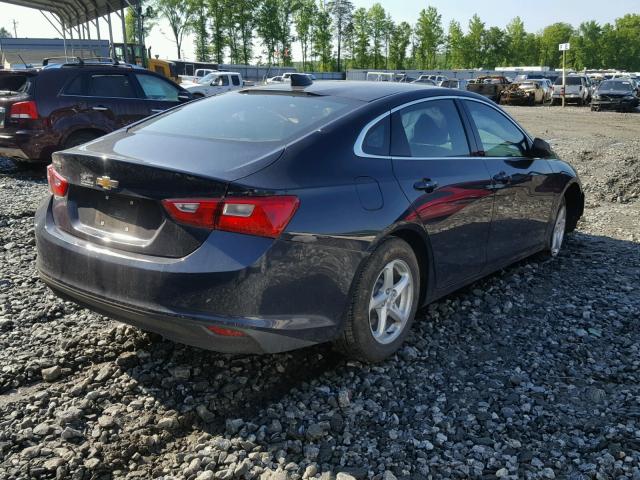 1G1ZB5ST4HF241499 - 2017 CHEVROLET MALIBU LS Mavi foto 4