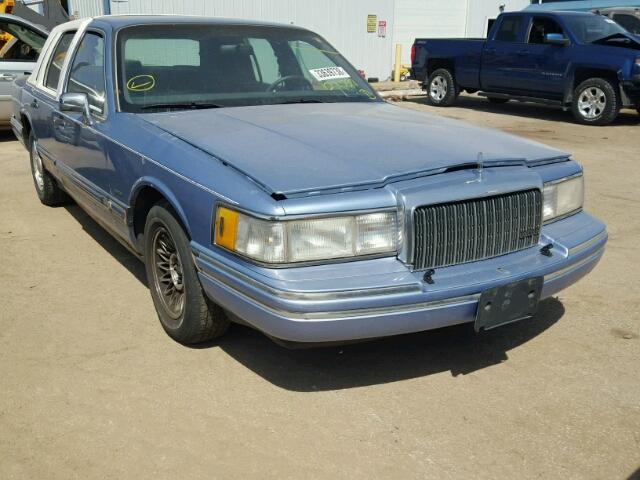 1LNLM81W4RY765421 - 1994 LINCOLN TOWN CAR E BLUE photo 1